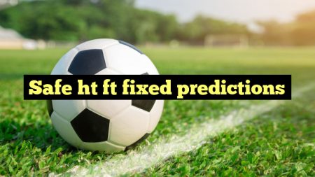 Safe ht ft fixed predictions
